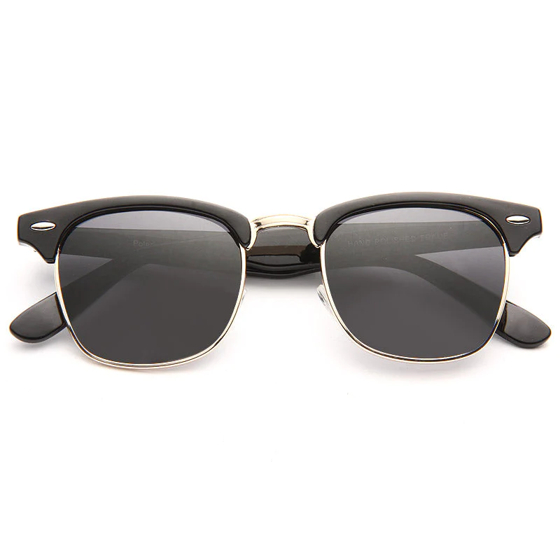 Dark Leopard Tortoise Half Frame Round Goggle Sunglasses 1920s 1930s 1940s  WW2 Style UV400 - Etsy